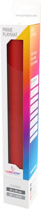 Gamegenic Prime Playmat - Red (New) - Gamegenic 500G