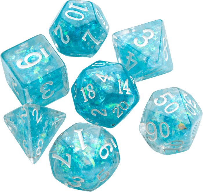 RPG Dice Set - Candy-Like Series - Blueberry (New) - Gamegenic 400G
