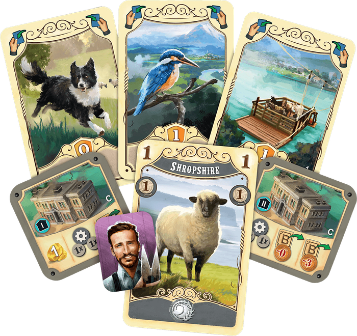 Great Western Trail: New Zealand (New) - Plan B Games 3200G