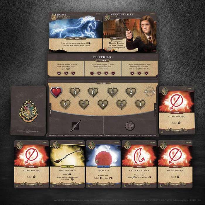 Harry Potter: Hogwarts Battle - The Charms and Potions Expansion (New) - USAopoly / The OP Games