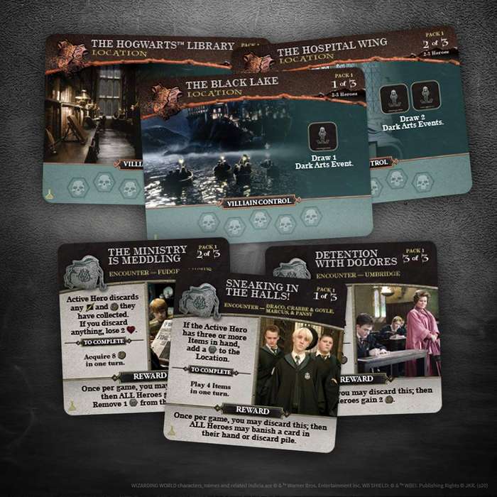 Harry Potter: Hogwarts Battle - The Charms and Potions Expansion (New) - USAopoly / The OP Games