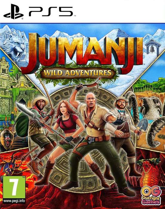Jumanji: Wild Adventures (PS5)(New) - Outright Games 90G