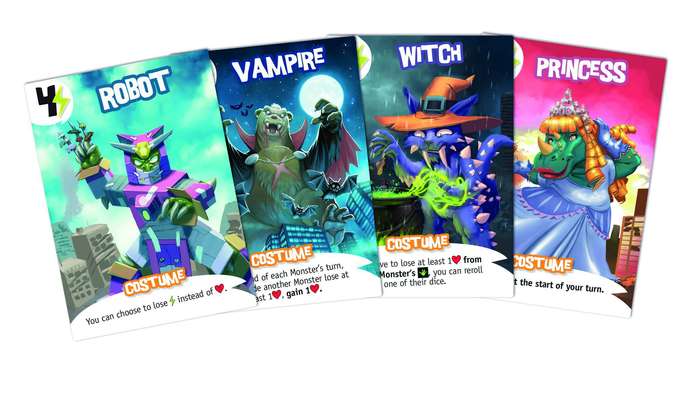 King of Tokyo: Halloween Expansion (2017)(New) - Iello 500G