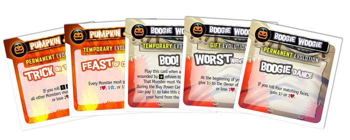 King of Tokyo: Halloween Expansion (2017)(New) - Iello 500G
