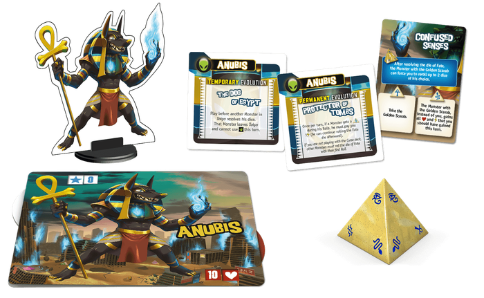 King of Tokyo & King of New York: Monster Pack 03 - Anubis (New) - Iello 300G