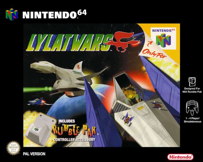 Lylat Wars (Star Fox 64)(Cart Only)(N64)(Pwned) - Nintendo 130G