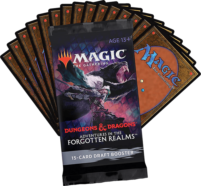 Magic the Gathering TCG: Adventures in the Forgotten Realms Booster Pack (New) - Wizards of the