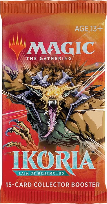 Magic the Gathering TCG: Ikoria: Lair of Behemoths Collector Booster Pack (New) - Wizards of the