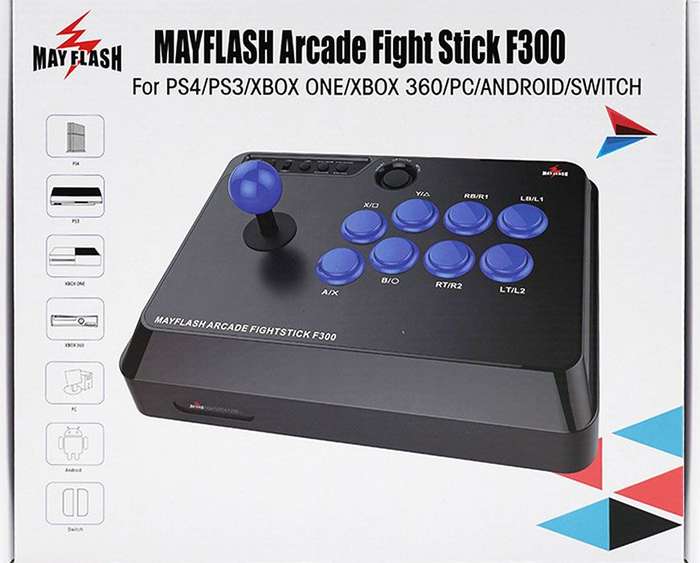Mayflash F300 Universal Arcade Stick (PC / PS3 / PS4 / Xbox 360 / Xbox One / Xbox Series / NS /