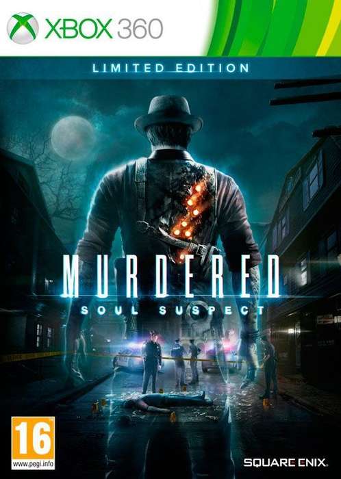 Murdered: Soul Suspect - Limited Edition (Xbox 360)(New) - Square Enix 280G