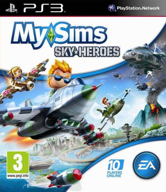 MySims: Skyheroes (PS3)(Pwned) - Electronic Arts / EA Games 120G