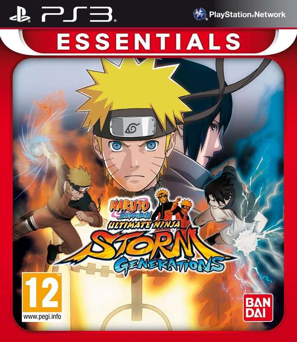Naruto Shippuden: Ultimate Ninja Storm Generations - Essentials (PS3)(New) - Namco Bandai Games 120G