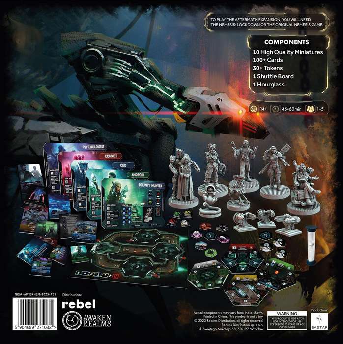 Nemesis: Aftermath Expansion (New) - Awaken Realms 1650G
