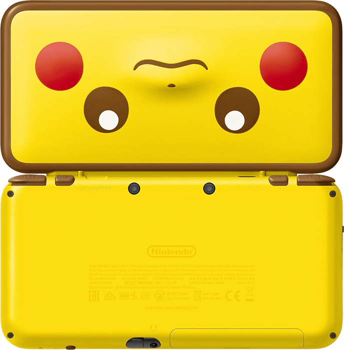 New Nintendo 2DS XL Console - Limited Pikachu Edition (2DS)(New) - Nintendo 1000G
