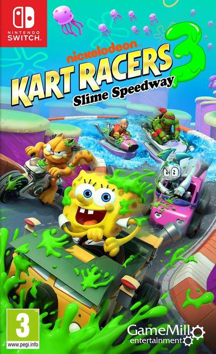 Nickelodeon Kart Racers 3: Slime Speedway (NS / Switch)(New) - Maximum Games 100G