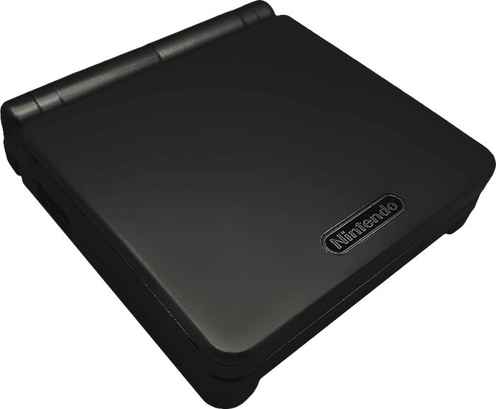 Nintendo Game Boy Advance SP AGS-001 Console - Black [Grade B-](GameBoy / GBA)(Pwned) - Nintendo