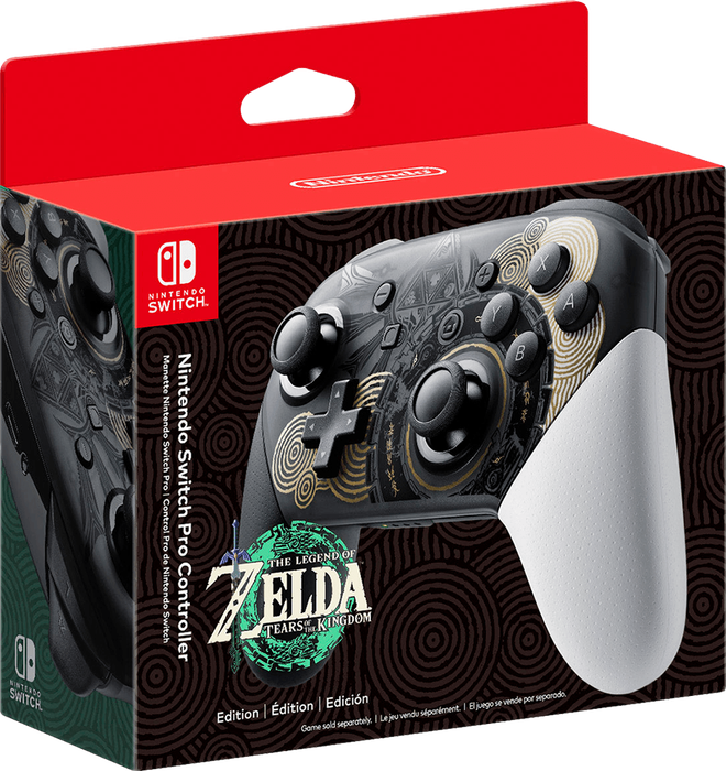 Nintendo Switch Pro Controller - Legend of Zelda, The: Tears of the Kingdom Limited Edition