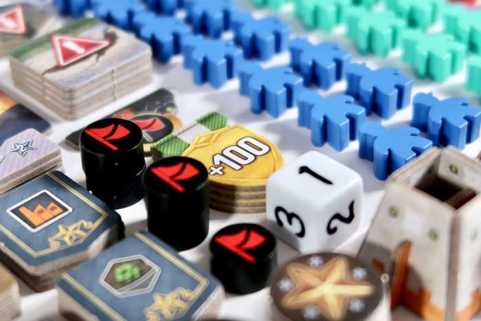 Nucleum (New) - Board & Dice 3500G