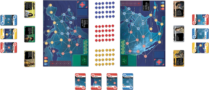 Pandemic: Hot Zone - Europe (New) - Z-Man Games 650G