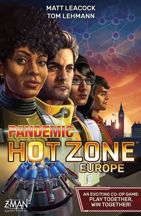 Pandemic: Hot Zone - Europe (New) - Z-Man Games 650G