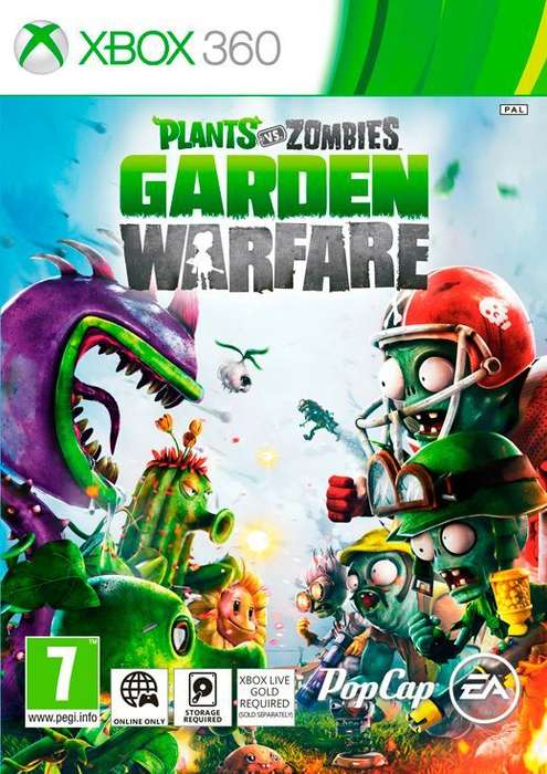 Plants vs. Zombies: Garden Warfare (Xbox 360)(Pwned) - Electronic Arts / EA Games 130G