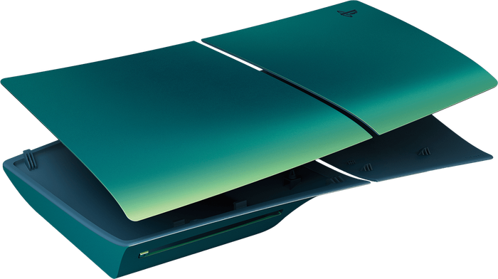 PlayStation 5 Slim Console Cover - Chroma Teal (PS5)(New) - Sony (SIE / SCE) 1500G