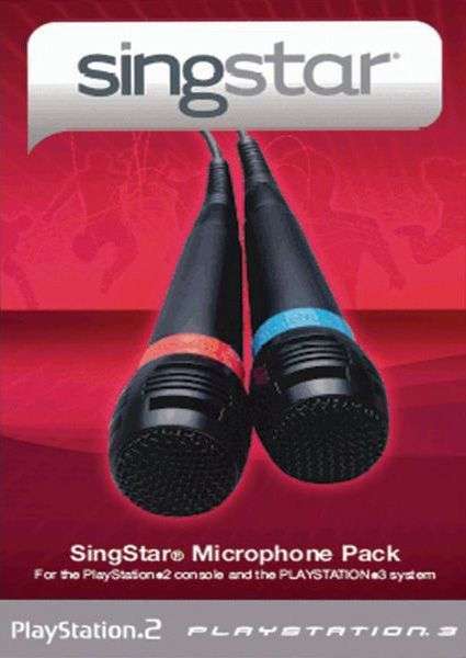 PlayStation SingStar Wired Microphones (PS2 / PS3 / PS4)(Pwned) - Sony Computer Entertainment 300G