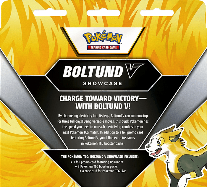 Pokemon: Boltund V Showcase (New) - The Pokemon Company 500G