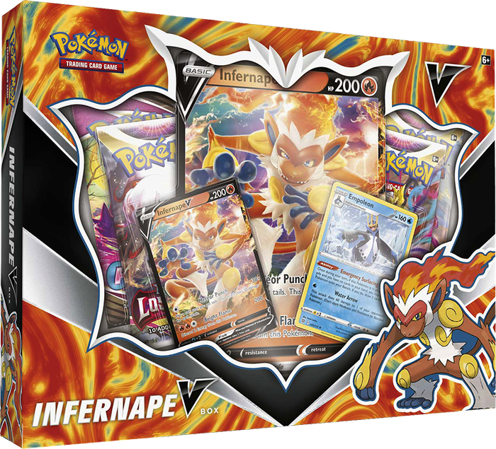 Pokemon TCG: Infernape V Box (New) - The Pokemon Company 500G