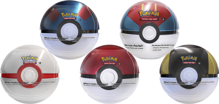 Pokemon TCG: Poke Ball Tin (Winter 2023)(New) - The Pokemon Company 250G