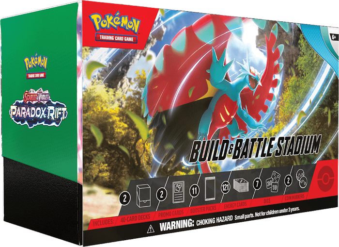 Pokemon TCG: Scarlet & Violet - Paradox Rift Build & Battle Stadium (New) - The Pokemon Company 850G