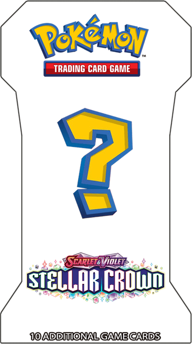 Pokemon TCG: Scarlet & Violet - Stellar Crown Sleeved Booster Pack (New) - The Pokemon Company 50G