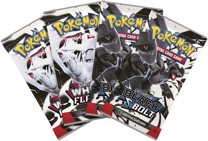 Pokemon TCG: Scarlet & Violet - Black Bolt & White Flare Poster Collection (New) - The Pokemon