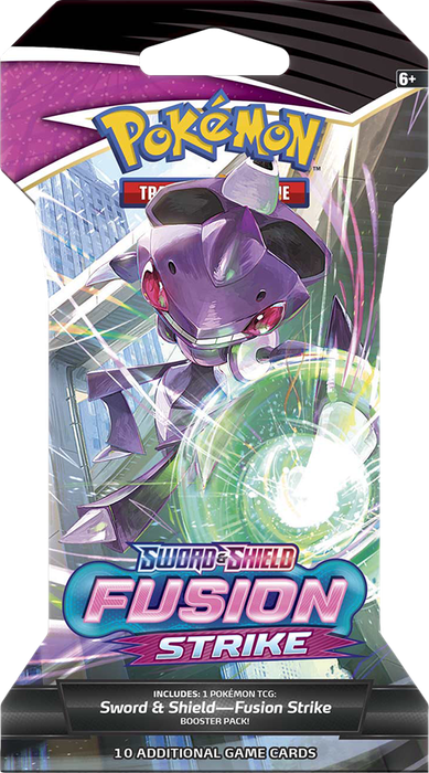 Pokemon TCG: Sword & Shield - Fusion Strike Sleeved Booster Pack (New) - The Pokemon Company 50G