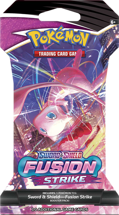 Pokemon TCG: Sword & Shield - Fusion Strike Sleeved Booster Pack (New) - The Pokemon Company 50G