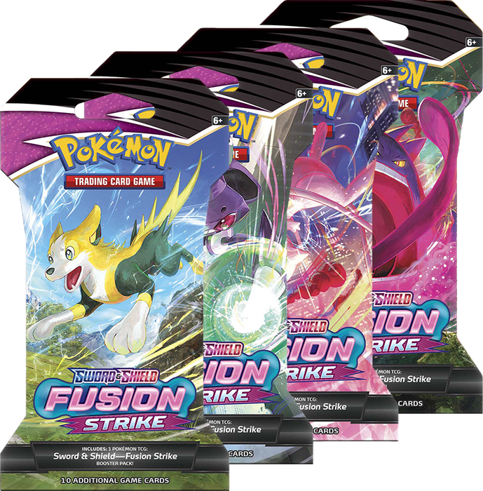 Pokemon TCG: Sword & Shield - Fusion Strike Sleeved Booster Pack (New) - The Pokemon Company 50G