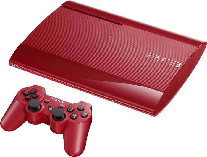 PlayStation 3 Super Slim 500GB Console - Garnet Red (PS3)(Pwned) - Sony Computer Entertainment 3200G