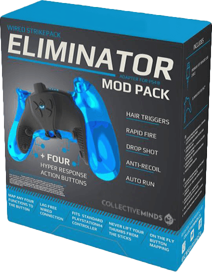 Collective Minds Wired StrikePack Eliminator Controller Mod Pack (PS4)(New) - Collective Minds 700G