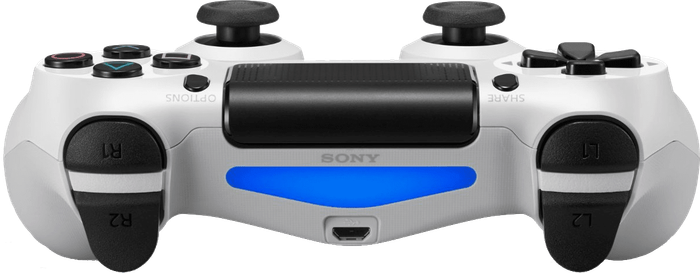 PlayStation 4 DualShock 4 Controller - Glacier White (PS4)(Pwned) - Sony (SIE / SCE) 250G