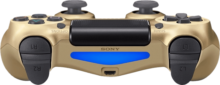 PlayStation 4 DualShock 4 Controller v2 - Gold *See Note* (PS4)(Pwned) - Sony (SIE / SCE) 450G