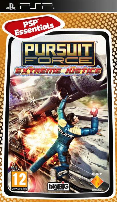 Pursuit Force: Extreme Justice - Essentials (PSP)(Pwned) - Sony (SIE / SCE) 80G