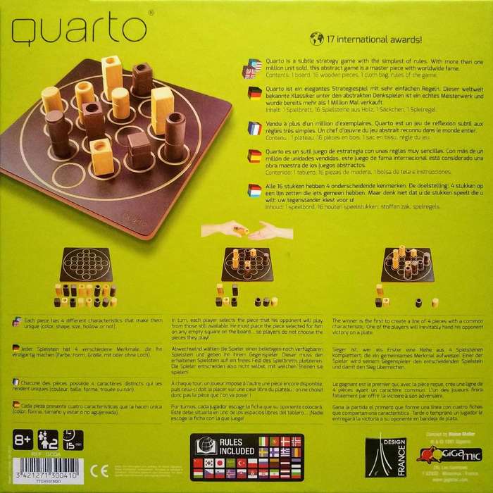 Quarto (New) - Gigamic 1250G