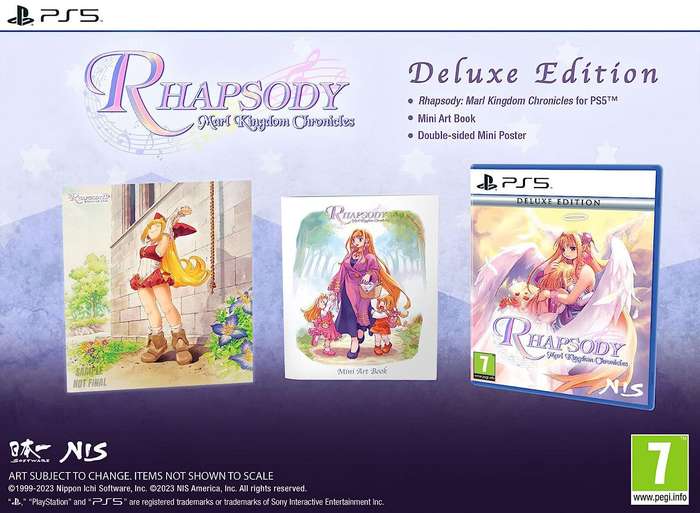 Rhapsody: Marl Kingdom Chronicles - Deluxe Edition (PS5)(New) - NIS America / Europe 90G