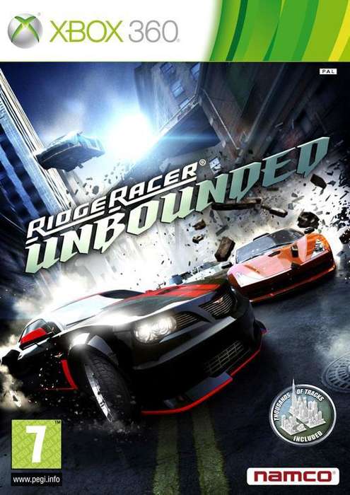 Ridge Racer Unbounded  XBOX 360 Game in goodcondition : In Stock (swadocop)
