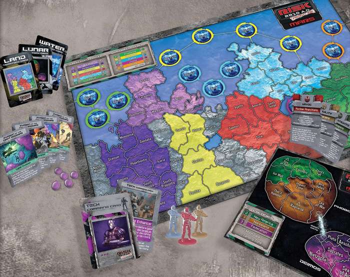 Risk 2210 A.D.: Frontline Expansion (New) - Renegade Game Studios 1400G