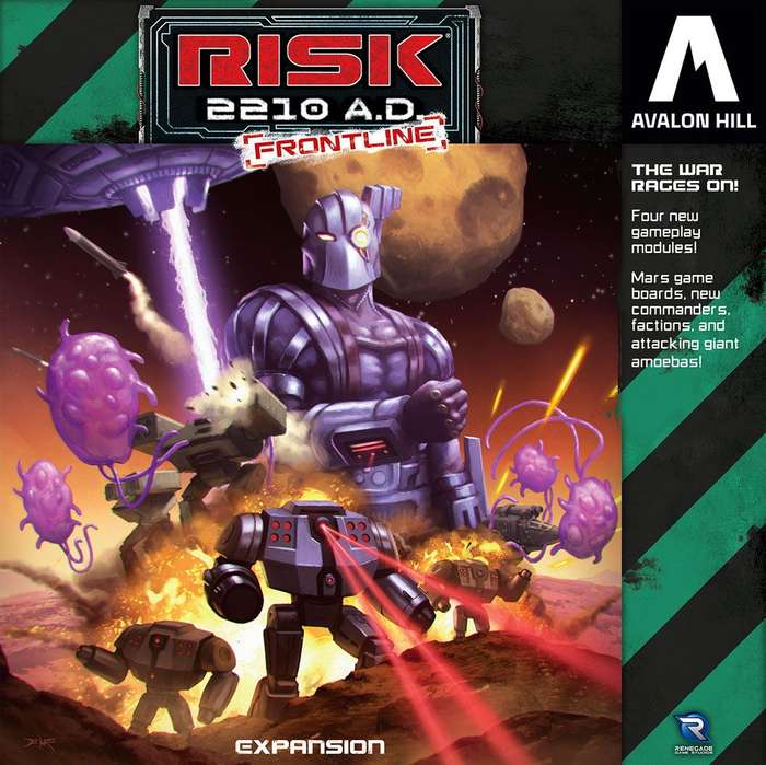 Risk 2210 A.D.: Frontline Expansion (New) - Renegade Game Studios 1400G