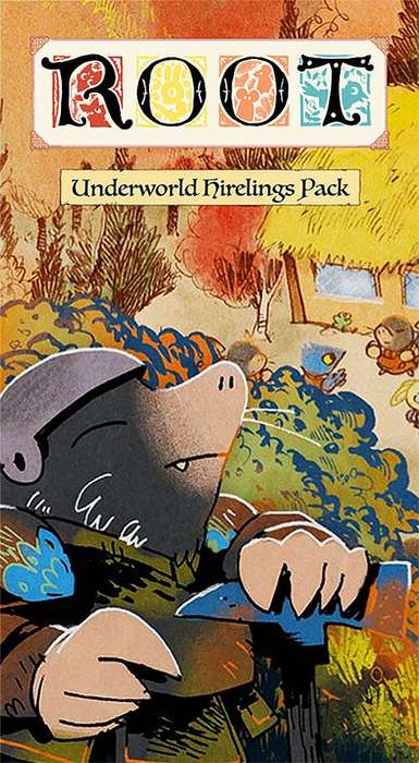 Root: Underworld Hirelings Pack (New) - Leder Games 150G