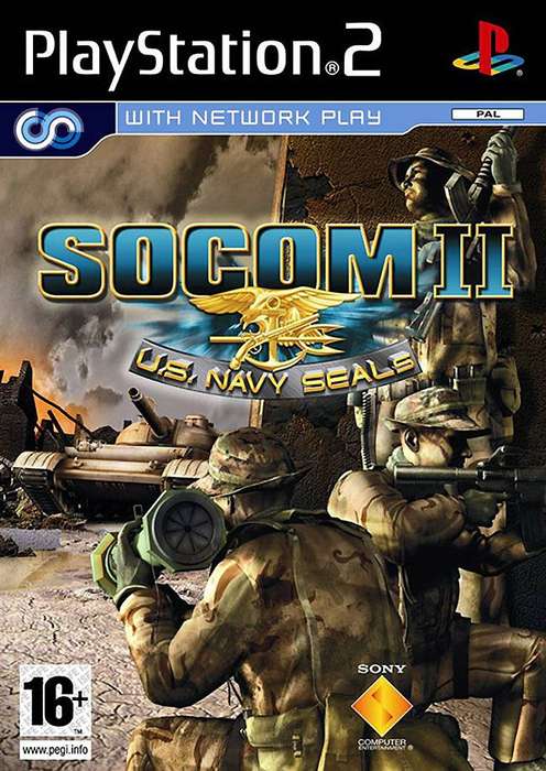 SOCOM II: U.S. Navy SEALs (PS2)(Pwned) - Sony (SIE / SCE) 130G