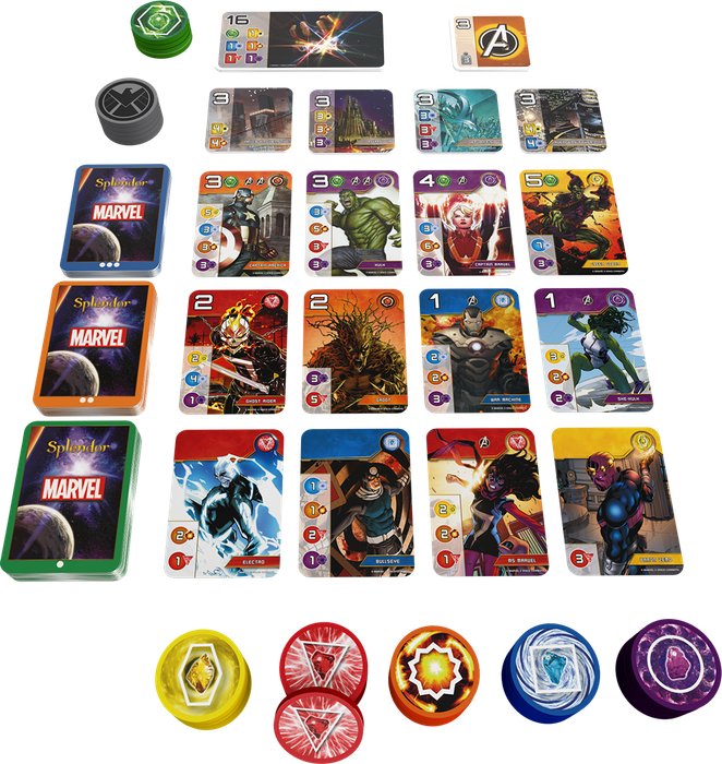 Splendor: Marvel (New) - Space Cowboys 1000G