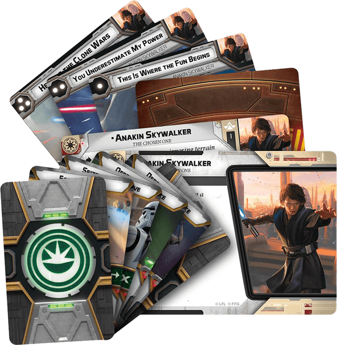 Star Wars: Legion - Anakin Skywalker Commander Expansion (New) - Fantasy Flight Games 400G